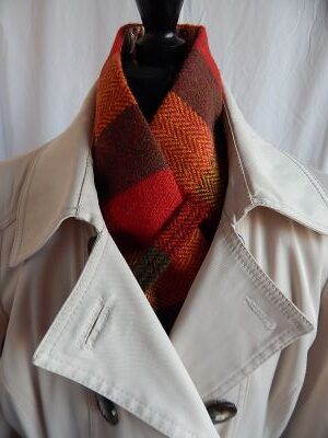 Ladies Tweed Scarf 6 - Image 4