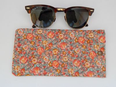 Glasses Pouch 2. Handmade in Ireland. - Image 2